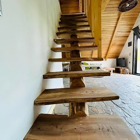 Unique Wooden With Pool Holiday home Olympiada