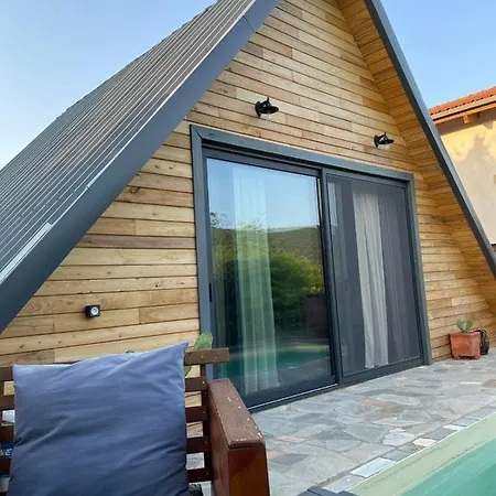 Unique Wooden With Pool Holiday home Olympiada
