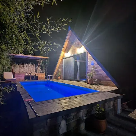 Unique Wooden With Pool