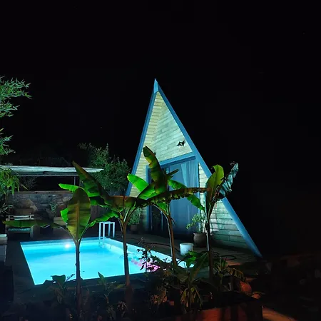 Unique Wooden With Pool *